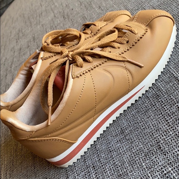 tan cortez shoes